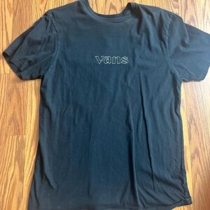 Vans Men's Black graphic T-shirt short sleeve M